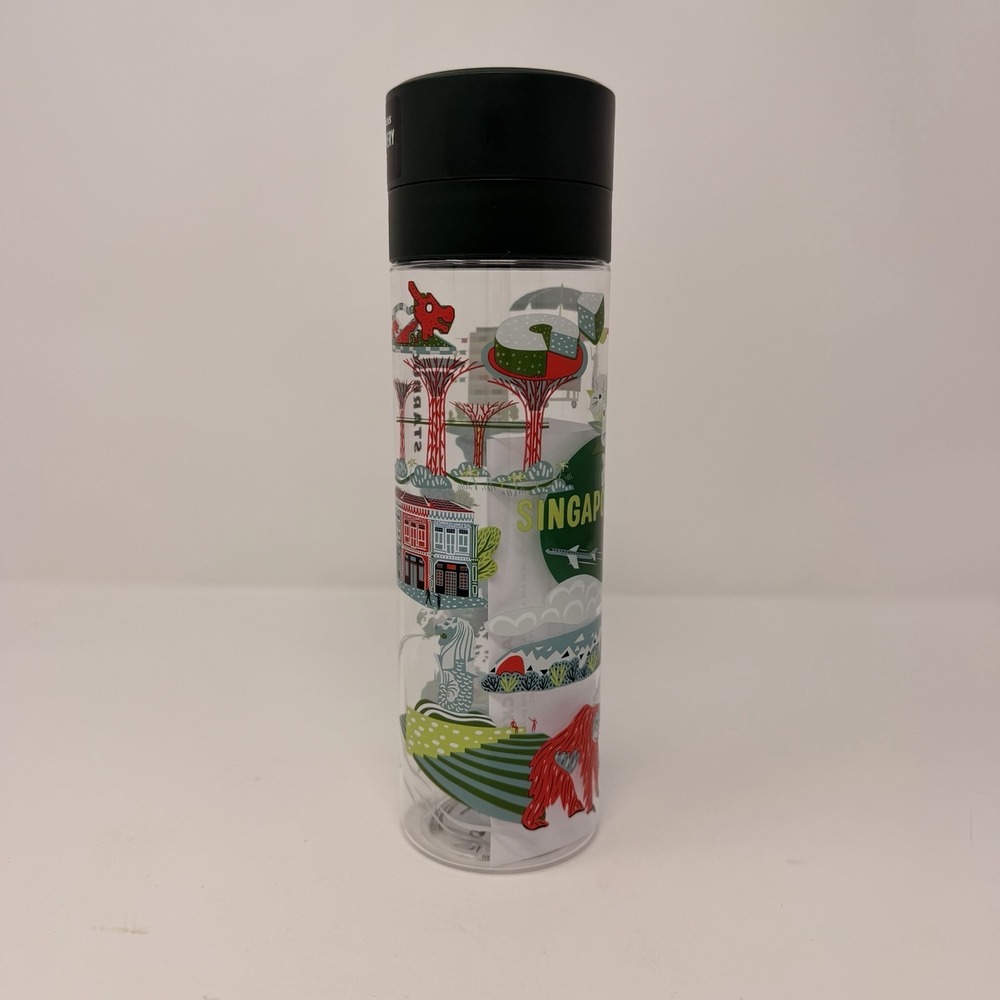 Starbucks Singapore Discovery Series 20oz Water Bottle Orangutan NEW Exclusive - Picture 5 of 8